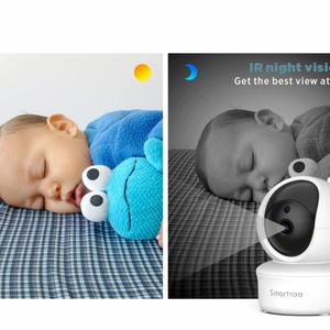 Video Baby Monitor <b>Camera</b> 5.0 Inch Screen Two-Way Talk Night Vision Digital 3000mAh 360 Degree Baby Monitoring <b>Camera</b> - Product Image 3