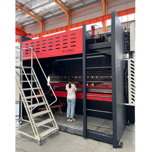 400 טון עם מערכת ke15t 4 + 1 ציר גיליון מתכת נירוסטה כיפוף המכונה/צלחת בנדר מכונת מתקפל 4000 מ "מ/6000 מ" מ - Product Image 3