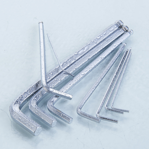 Juego de 9 Llaves Allen Hexagonales Torx de Cabeza Esférica, Métricas, de 2, 3 y 6 mm, de Acero Inoxidable - Product Image 2