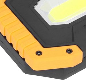 Projecteur de chantier LED haute luminosité 3,7 V avec batterie incluse, lampe d'urgence portable COB LED rechargeable avec batterie externe WD-841 - Product Image 5