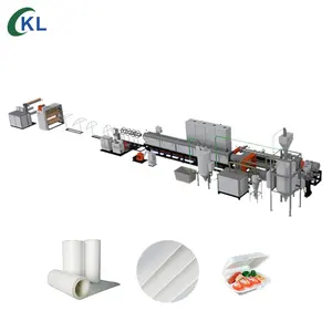 Pet Foam Sheet Plastic Extruder Machine Voor Voedsel Pakket