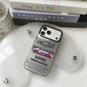 Funda de Teléfono Versión Auto Deportivo de Lujo, Compatible con iPhone 17 16 15 14 13 <span class=keywords><strong>Pro</strong></span> <span class=keywords><strong>12</strong></span> 11 <span class=keywords><strong>Pro</strong></span> Xs X XR <span class=keywords><strong>Max</strong></span>, Funda Rígida de PC con Láser - Product Image 5