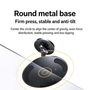 UGREEN LP862 Magnetic <b>Desk</b> <b>Phone</b> Stand 360 Rotatable Height Adjustable Aluminum Alloy <b>Mobile</b> <b>Holder</b> with Magnetic Sheet - Product Image 3