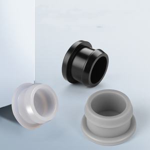 Weicher Silikon lochs topfen, Dichtung stopfen mit umgedrehtem Schlitz, wasserdichter und kollision sicherer runder I-förmiger Gummis topfen - Product Image 1