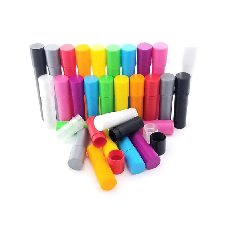 Pre Pop Top Roll Child Resistant Tube Squeeze Child Proof Pill Bottles Containers Biodegradable Plastic Tube Packaging