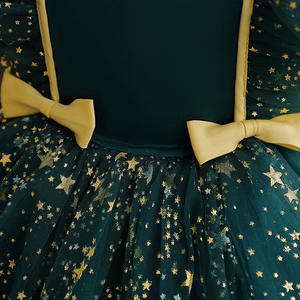 Nouveautés <span class=keywords><strong>Robe</strong></span> de fête d'anniversaire pour bébé fille Manches volantées Paillettes Étoile Élégante <span class=keywords><strong>Robe</strong></span> de princesse Tutu pour <span class=keywords><strong>petite</strong></span> fille <span class=keywords><strong>Robe</strong></span> à fleurs - Product Image 3