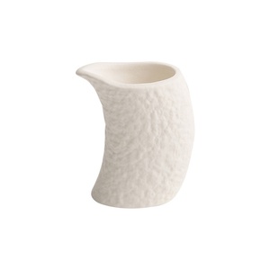 Petit pichet à lait en céramique avec poignée et bec verseur pour café concentré, cuisine occidentale, type cylindre décoratif pour lait et sucre - Product Image 5