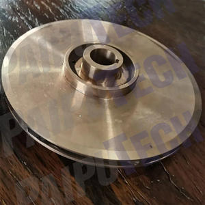 黄铜叶轮熔模铸造服务，失蜡铸造黄铜叶轮零件，精密铸造黄铜叶轮零件 - Product Image 3