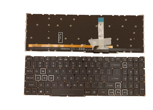 คีย์บอร์ดเรืองแสงภาษาอังกฤษแบบ US สำหรับโน้ตบุ๊ก <span class=keywords><strong>Acer</strong></span> <span class=keywords><strong>Predator</strong></span> Helios 300 PH315-53 <span class=keywords><strong>PH317</strong></span>-54 PH315-53-786B - Product Image 3
