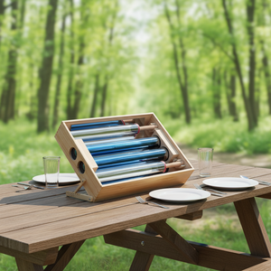 Barbecue <span class=keywords><strong>solaire</strong></span> portable à tube sous vide, <span class=keywords><strong>four</strong></span> <span class=keywords><strong>solaire</strong></span> sans fumée, cuisinière <span class=keywords><strong>solaire</strong></span> sans combustible pour camping en plein air, pique-nique, réchaud <span class=keywords><strong>solaire</strong></span> - Product Image 2