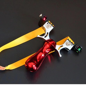Lance-pierre laser 98K haute précision pour sports de plein air avec visée infrarouge et bande élastique plate pour la pratique du tir pour adultes - Product Image 6