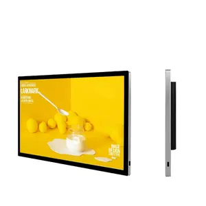 厂家直销超薄55英寸液晶显示屏电视显示屏零售壁挂式数码和显示屏
