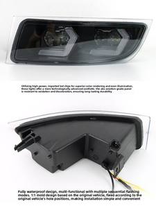 ไฟเดย์ไลท์/ไฟตัดหมอกแบบสองสี 12V ใหม่ สำหรับ Lexus GX470 ปี 03-09 ชุดประกอบไฟเลี้ยวแบบไหลสีเหลือง - Product Image 3