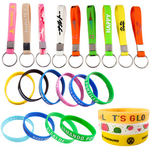 Venta al por mayor pulseras de cáncer de mama pulseras de silicona de moda logotipo personalizado pulsera de goma - Product Image 5