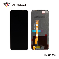 Pantalla LCD OLED Incell para Teléfono Móvil, Marco para Oppo A36/A76, Repuesto de Pantalla Táctil, Componentes de Reparación, 1 Año de Garantía, 100%