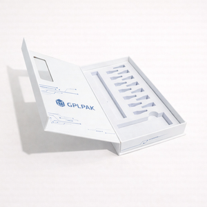 DHP Customize 5ml Magnetic Closure Book Shape Rigid Cardboard Peptide Pen Packaging Boxes Embalagem Caneta Caixas Peptideos - Product Image 4