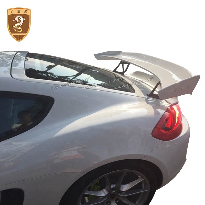 Mise à niveau GT-F Style Aileron Arrière En Fiber De Carbone Pour Porsche Boxster Cayman 981 GT Aile