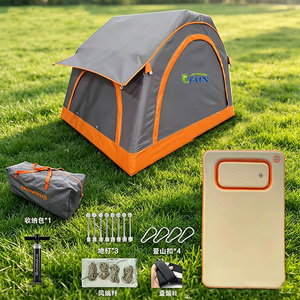 <span class=keywords><strong>Tente</strong></span> de toit souple gonflable pour camping, tout-terrain, randonnée, avec plateforme d'extension, étanche aux intempéries - Product Image 3