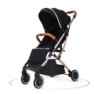 Luxury foldable Aluminum baby Stroller Lightweight Airplane Stroller baby pram baby stroller