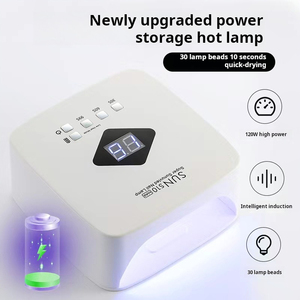 Venta directa del fabricante Lámpara de uñas UV profesional 120W Recargable Inalámbrico SUN S10 Lámpara de uñas LED UV para lámpara de uñas de gel LED - Product Image 2