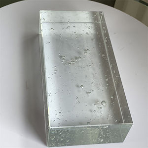 ADEL ADL1326CGB Blocs de verre solides plats écologiques résistants au feu et durables pour la décoration extérieure des bâtiments - Product Image 3