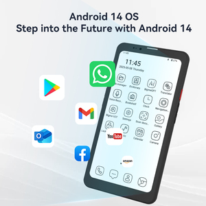 Bigme hibreak Pro 4G/5G epaper điện thoại thông minh màu đen với Android 14 OS và camera kép - Product Image 6