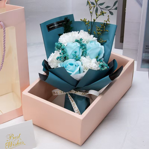 Offerta Speciale: Bouquet <span class=keywords><strong>di</strong></span> <span class=keywords><strong>Rose</strong></span> Artificiali in Sapone per San Valentino, Festa della Mamma, Bomboniere Matrimonio e Decorazioni per la Casa - Product Image 6