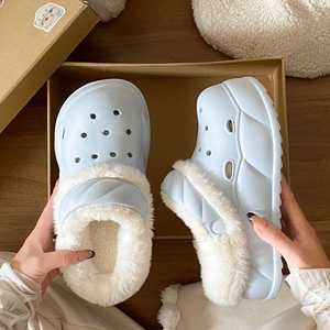 Pantuflas de Algodón para el Hogar, Clásicas de Invierno, Cerradas, Antideslizantes, con Suela Suave, Transpirables, Antiolor, Cálidas y Aisladas - Product Image 3