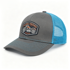 Gorras Trucker de Espuma de 5 Paneles de Alta Calidad al por Mayor, Gorras de Malla Transpirables Unisex para Verano, Gorras Trucker de Espuma con Visera Plana y Cierre a Presión - Product Image 1