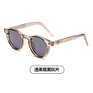 ट्रेंडिंग धूप का चश्मा पुरुषों यूरोपीयन और अमेरिकी स्ट्रीट स्टाइल इंफ्लुएंसर मॉडल वर्ग-फ्रेम सनस्क्रीन - Product Image 4