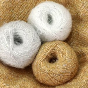 50g mélange de Polyester Mohair fil antistatique anti-bactéries teint fantaisie laine acrylique tricot à la main Crochet recyclé fil à tricoter - Product Image 3