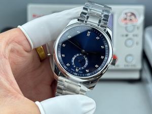 Relojes Mecánicos de Diseño de Alta Calidad Más Vendidos con Fase Lunar y Esfera Azul - Product Image 3