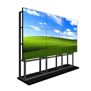 Mur vidéo LCD 4K 3x3 de 43/49/55 pouces à épissure transparente pour affichage publicitaire intérieur/extérieur, centres commerciaux et fond de scène (SDK inclus) - Product Image 3
