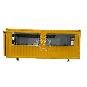 Contenedor Expandible de 20 pies de Acero con Paneles Sándwich para Cafetería/Restaurante al Aire Libre, con Cocina y Color Personalizable - Product Image 3