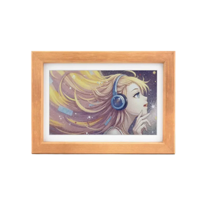 إطار صور خشبي صلب من GGDX بشاشة E6 ملونة بالكامل مقاس 7.3 بوصة، وقت انتظار طويل جدًا، دقة 800*480، يستخدم تقنية E6 - Product Image 1