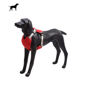 เสื้อกั๊กสุนัขระบายอากาศได้ดีผ้าโพลีเอสเตอร์เนื้อแข็งตาข่ายระบายความร้อน - Product Image 1