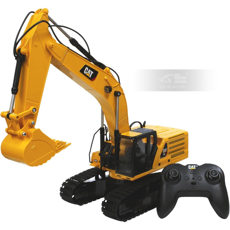 CAT RC Excavator コントローラー付き CAT RC Hydraulic Excavator & Mining Truck Combo - Runnings