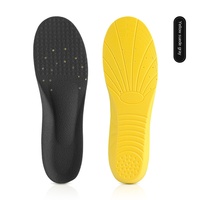 Sol Sepatu Olahraga PU 2-Piece yang Dapat Dipotong, Tebal, Menyerap Guncangan, Penyangga Lengkung Kaki, Nyaman untuk Berlari, YNBG untuk Dewasa