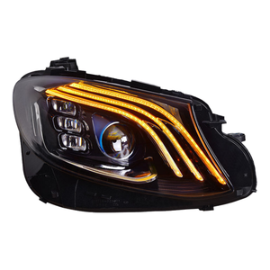 DOS Auto <span class=keywords><strong>pour</strong></span> Mercedes-Benz Classe E W213 Ensemble de phares 16-20 Phare modifié avec style Maybach Feux de jour à LED - Product Image 6