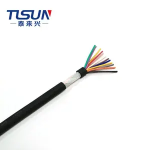 YY CE Certificate PVC Insulational 12Core Flexible Control Cable For Machine Equipment