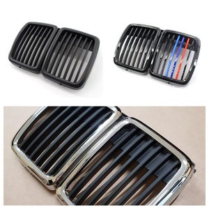 Pour BMW E30 Calandre Avant Chrome /Noir Mat /Trois Couleurs - Product Image 1