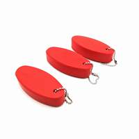 Logo personnalisé EVA NBR PU mousse porte-clés flottant de sécurité flottant enduit porte-clés pour cadeaux de promotion