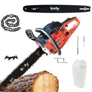 20 inch Tree Cutting Machine 58CC Petrol Wood Gasoline Chain Saw Machines Price