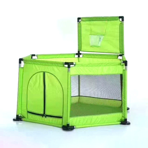 Corral Plegable Hexagonal Grande Centro de Actividades para Niños Pequeños Cerca de Seguridad Portátil de Plástico para Bebés - Product Image 3