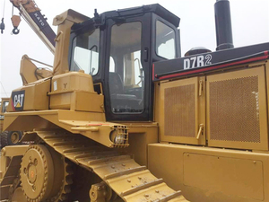 Topadora Usada Caterpillar D7R, Modelo 2023, 90HP de Potencia, Capacidad de Topado de 8.6m, Maquinaria para Construcción de Carreteras en Buen Estado - Product Image 3