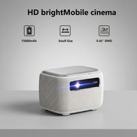 Mini-projecteur portable avec Wi-Fi et projection 4K bleue, projecteur de cinéma maison, usine source de projecteurs