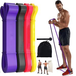 Đa chức năng cao su Yoga điện nặng kháng ban nhạc thiết lập Tập Thể Dục Đào Tạo Ngực Hình dày tập luyện kéo lên ban nhạc - Product Image 1