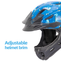 JOYKIE — casque de vélo léger pour enfants, équipement de bicyclette, complet visage complet, pour garçons et filles, nouveau design