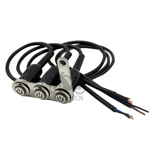 Interruptor de Motocicleta Motochi de 16 mm, Tres Funciones, Impermeable, con Anillo de Luz LED para Modificación de Bicicletas Eléctricas - Product Image 5