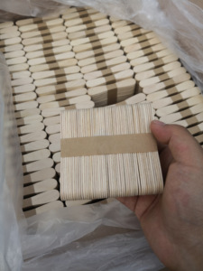 Các Nhà Sản Xuất Sinh Thái Thân Thiện Với Gỗ 114*10*2 Mm Vòng Cạnh <span class=keywords><strong>Ice</strong></span> <span class=keywords><strong>Cream</strong></span> <span class=keywords><strong>Sticks</strong></span> Popsicle <span class=keywords><strong>Sticks</strong></span> Với Logo Thương Hiệu - Product Image 6